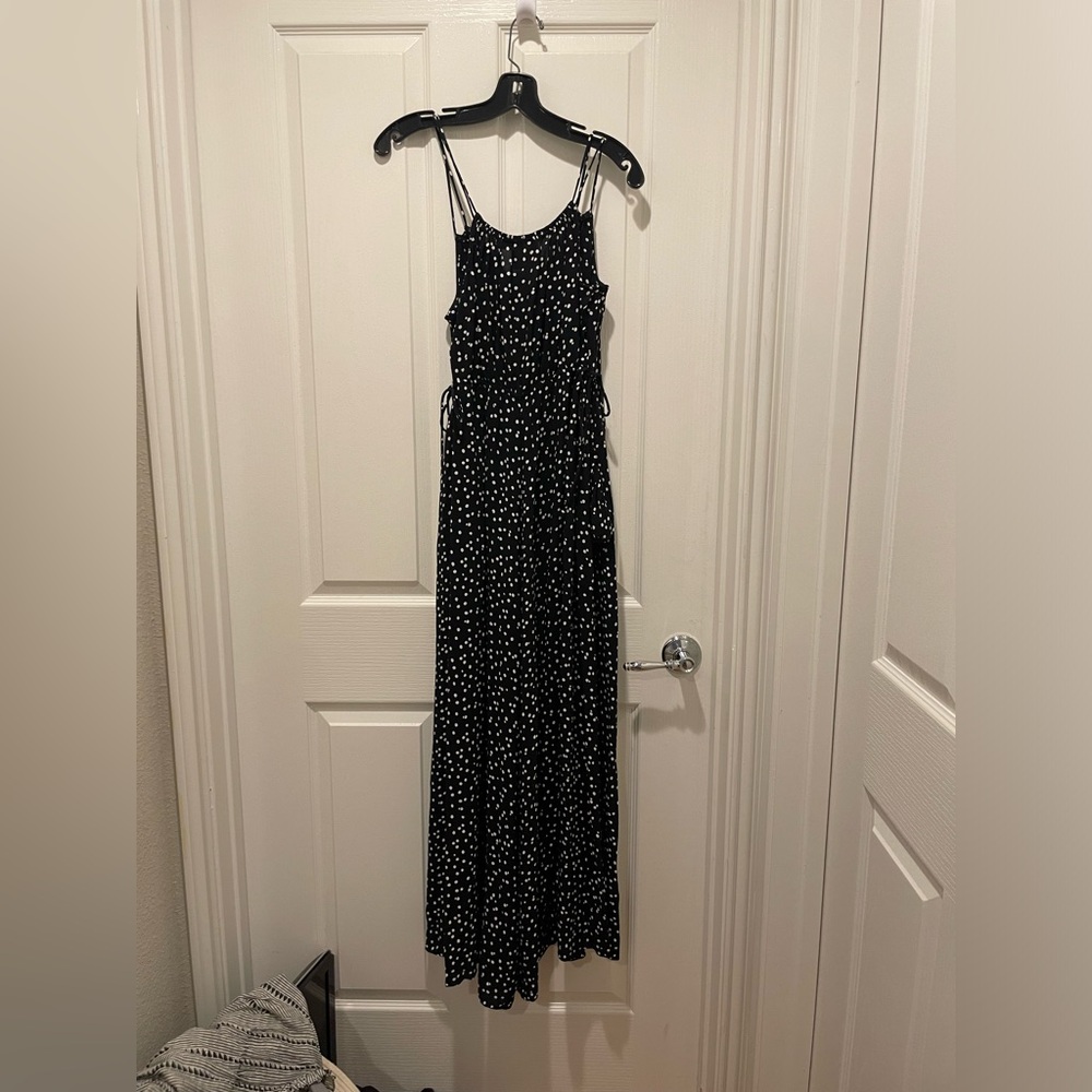 Anthropologie, wide leg long jumper